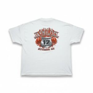 VTG Harley Davidson Shirt XL Made in USA Sturgis Michigan Hamilton Heritage